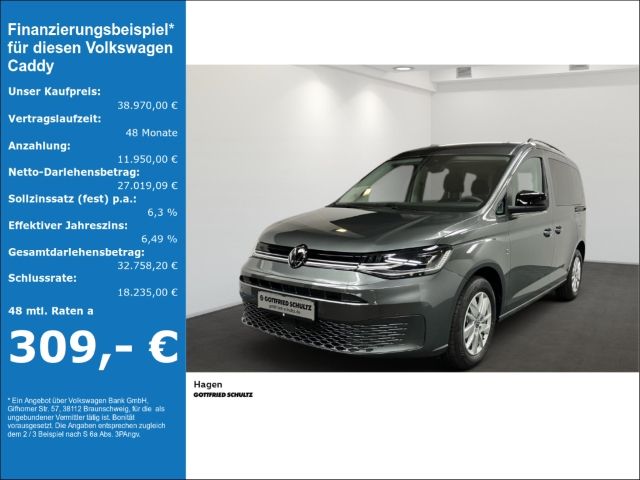 Volkswagen Caddy Life 2.0 TDI LED PDC KAMERA APP