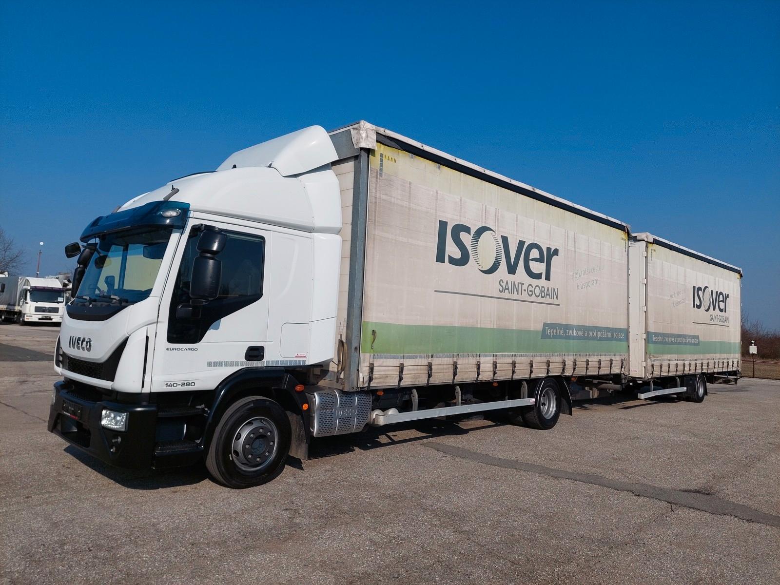 Iveco ML 140 E28 + Panav 120 m³ Durchbar