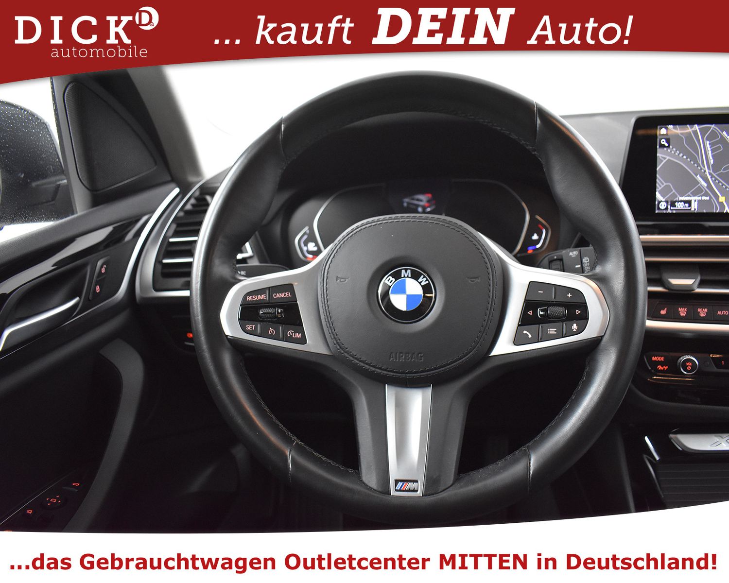 BMW X3 xDr 20d Aut Sport LEDER+PROF+AHK+KAM+SHZ+M19" - Image 15