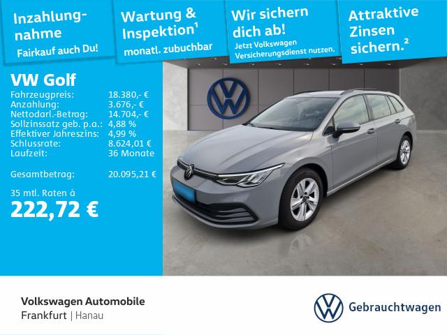 Volkswagen Golf VIII 1.0 TSI Variant AHK Spurhalteassistent
