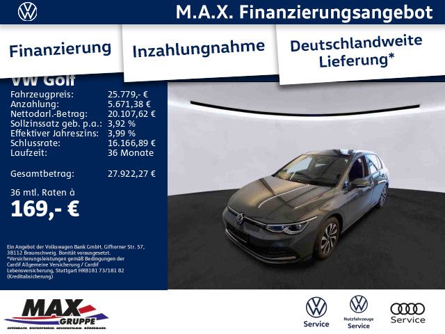 Golf VIII 2.0TDI DSG ACTIVE IQ.LIGHT+AHK+ACC+HUD