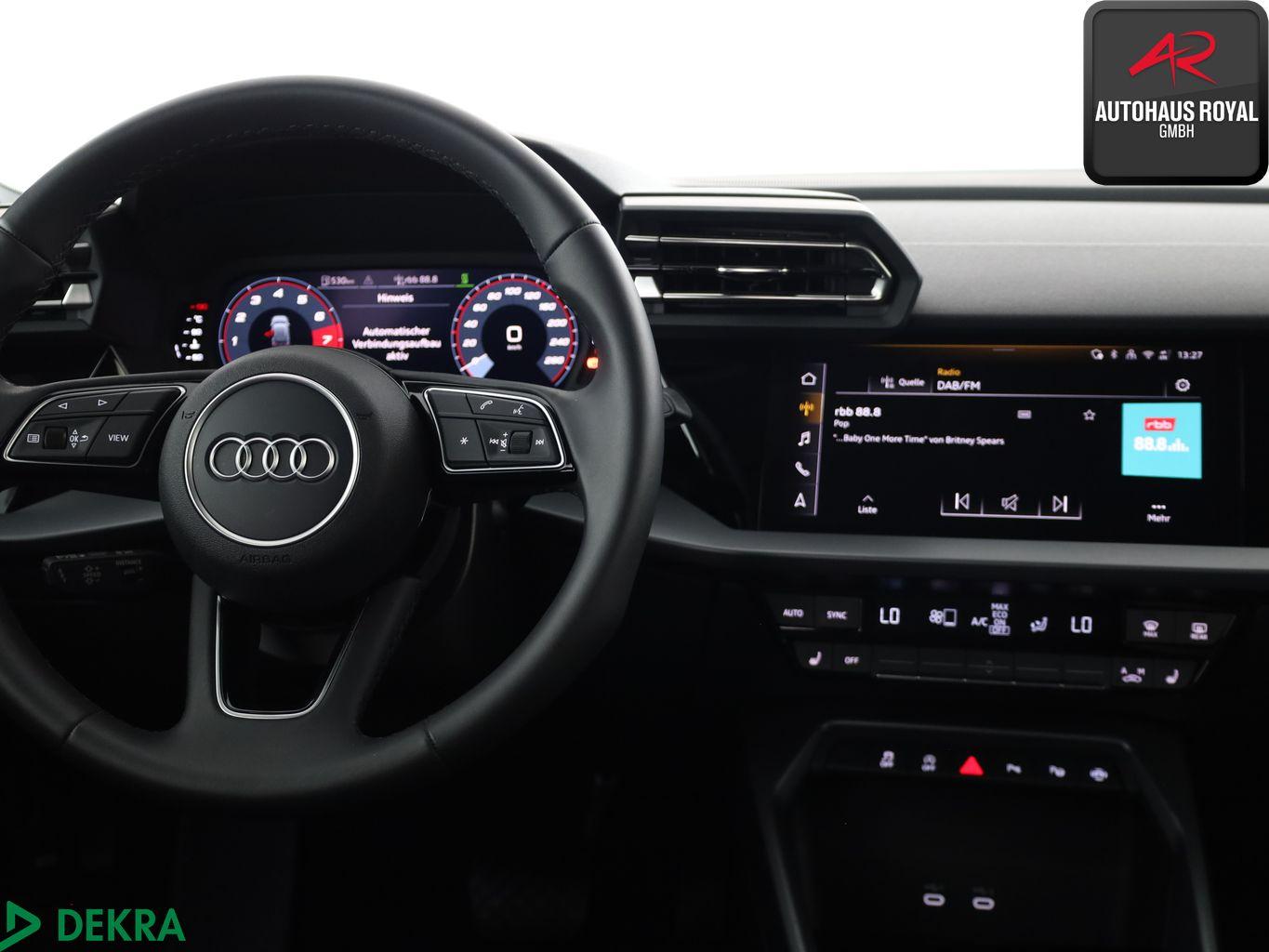 Audi A3 Sportback 30 TFSI KEYLESS,CARPLAY,AMBIENTE,SH, миниатюра 16
