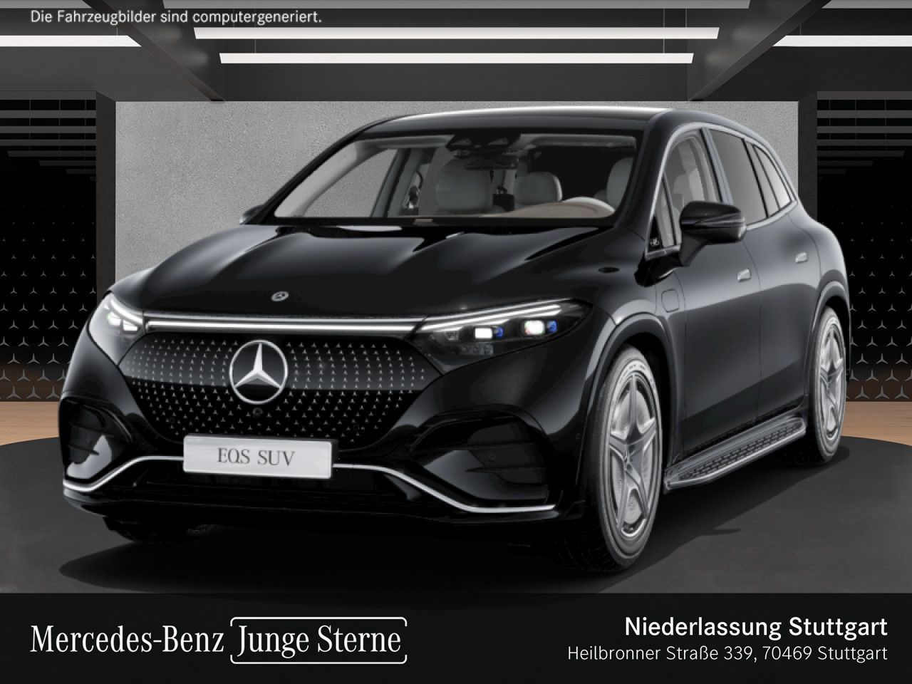 Mercedes-Benz EQS 450 SUV AMG Adv. AHK PANO 21 HYPER Bur3D foto 2