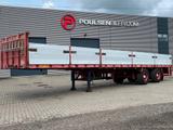 Broshuis 2-axle 12,70m extendable flatbed trailer