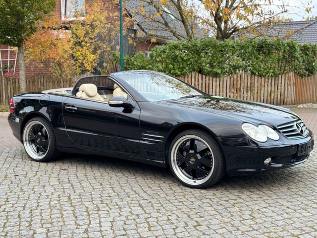 Mercedes-Benz SL-500-LORINSER-AMG-Cabrio-Klima-Leder-TÜV-NEU