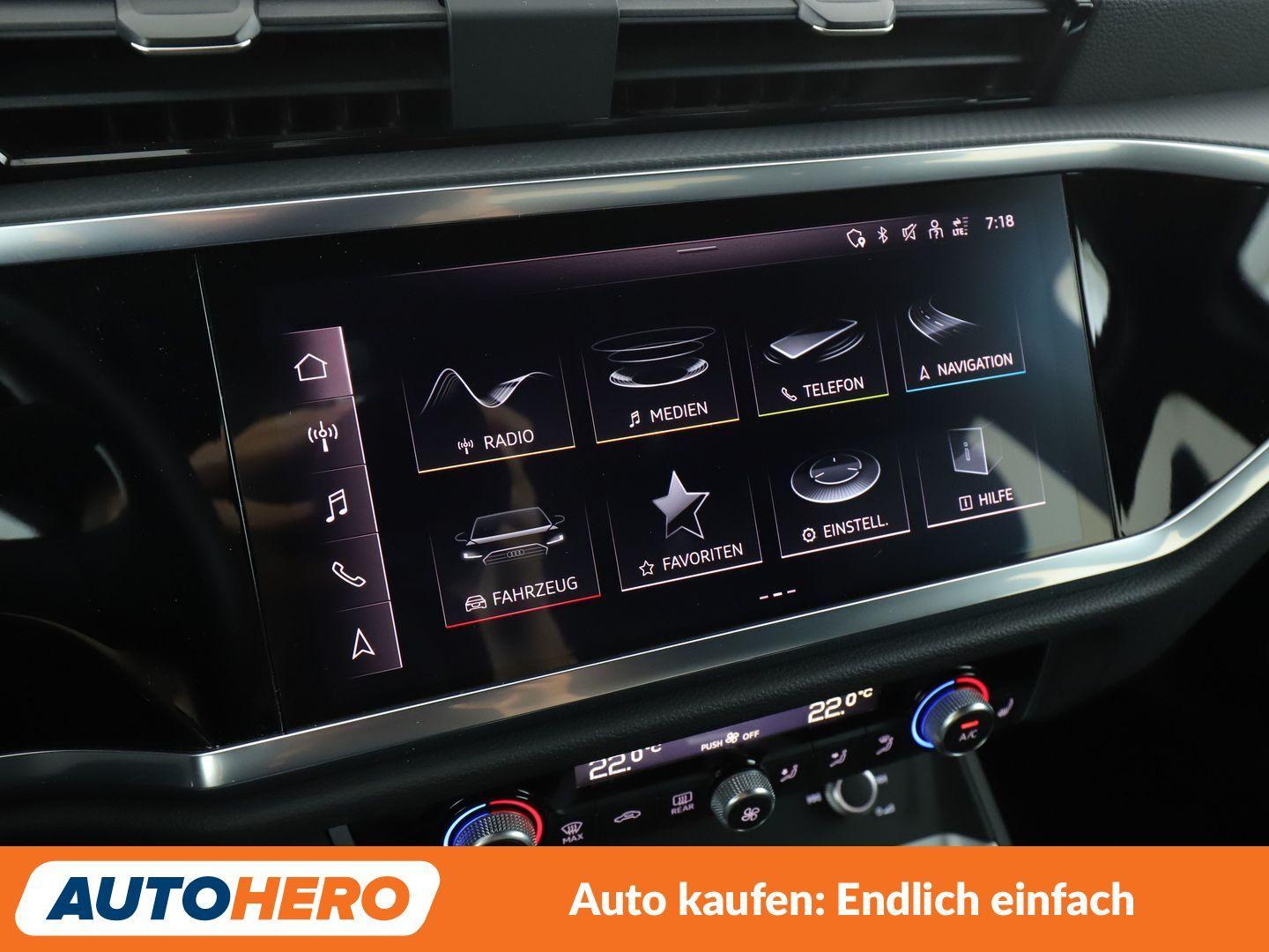 Audi Q3 45 TFSI quattro S line Aut.*NAVI*CAM*TEMPO*, миниатюра 19