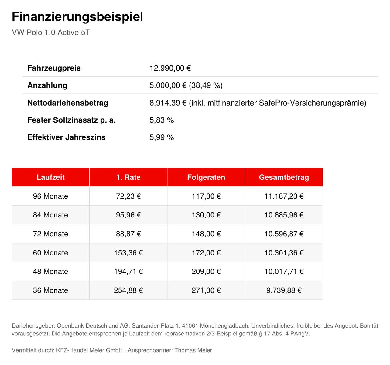 Volkswagen Polo VI Active APP CONNECT TÜV neu