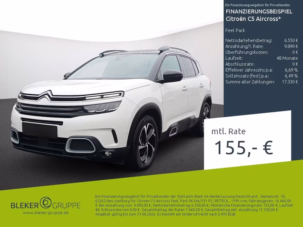 Citroën C5 Aircross Feel Pack