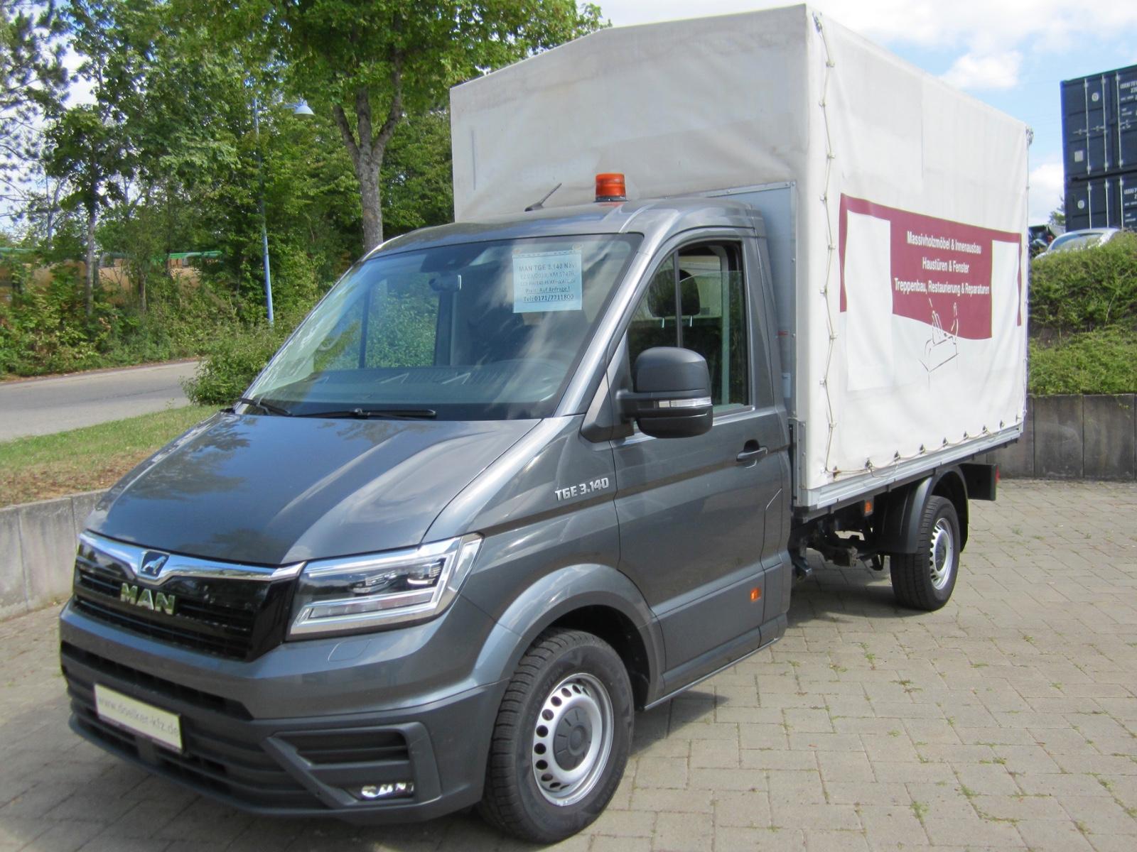MAN TGE 3.140 Euro-6, Klima, Navi,ACC,FH,ZV ,1-Hand.