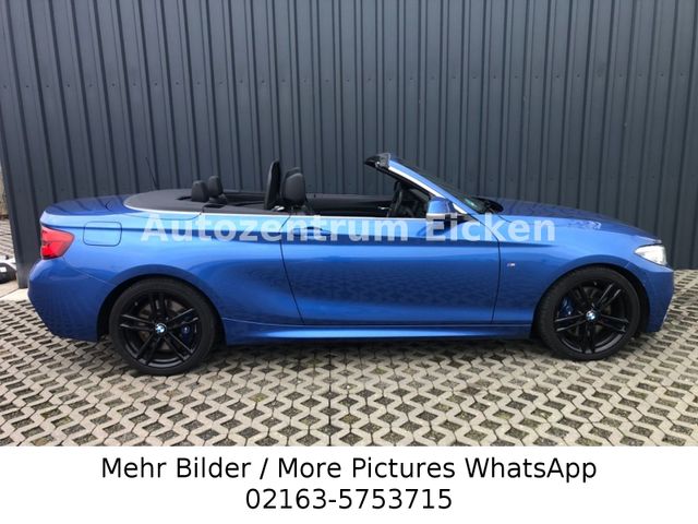 BMW 220 Baureihe 2 Cabrio 220 d M Sport/LED/Navi/