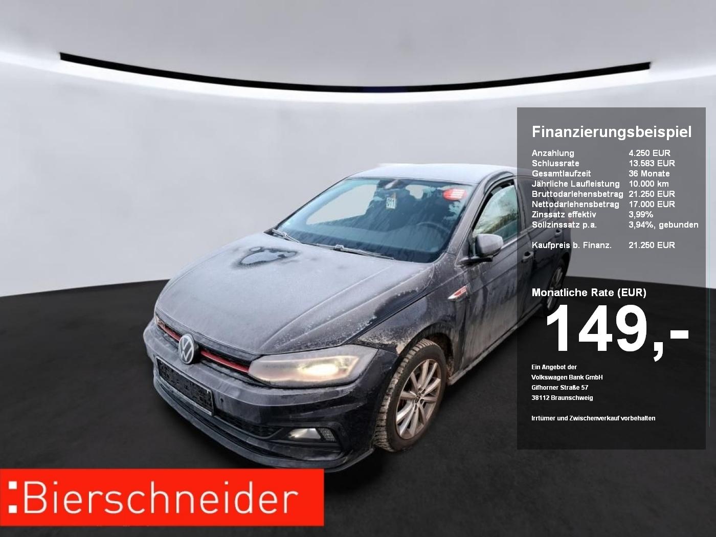 Volkswagen Polo 2.0 TSI DSG GTI NAVI KAMERA ACC PDC