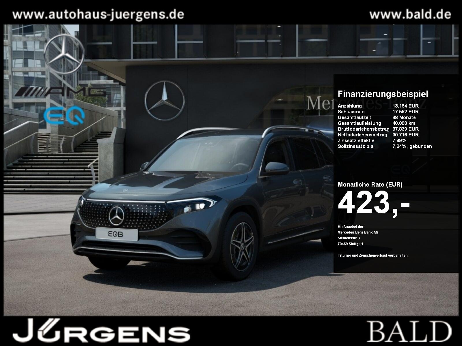 Mercedes-Benz EQB 300 4M AMG-Sport/7.Sitzer/Ambi/Totw/LED/Cam
