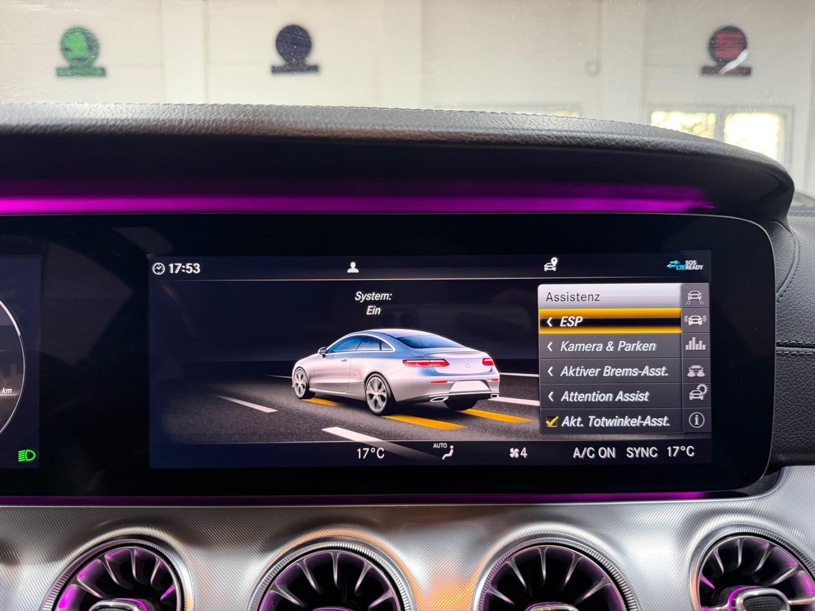 Mercedes-Benz E 220d Coupe AMG LINE/PANO/CAM/el.HECK/BURMESTER