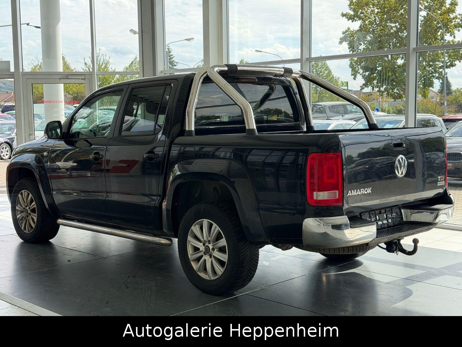 VOLKSWAGEN AMAROK HIGHLINE DOUBLECAB 4MOTION | 179 ch | 4X4 | BVA | PACK SPORT | VOLANT EN CUIR