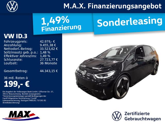 Volkswagen ID.3 GTX IQ.LIGHT+AR HUD+PANO+ACC+NAVI+ALU+SHZ+