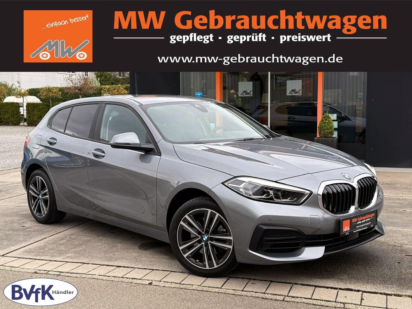 Fahrzeugabbildung BMW 118i Steptronic Advantage LED SHZ KAM PDC NAV BT