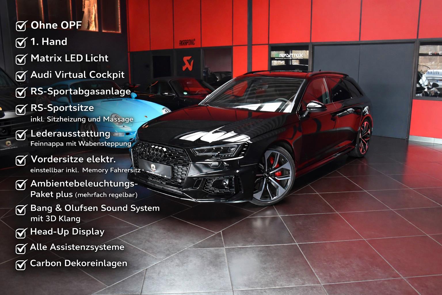 Audi RS4 Avant|Matrix|B&O|Raute|Pano|HUD|RS-AGA|B&O