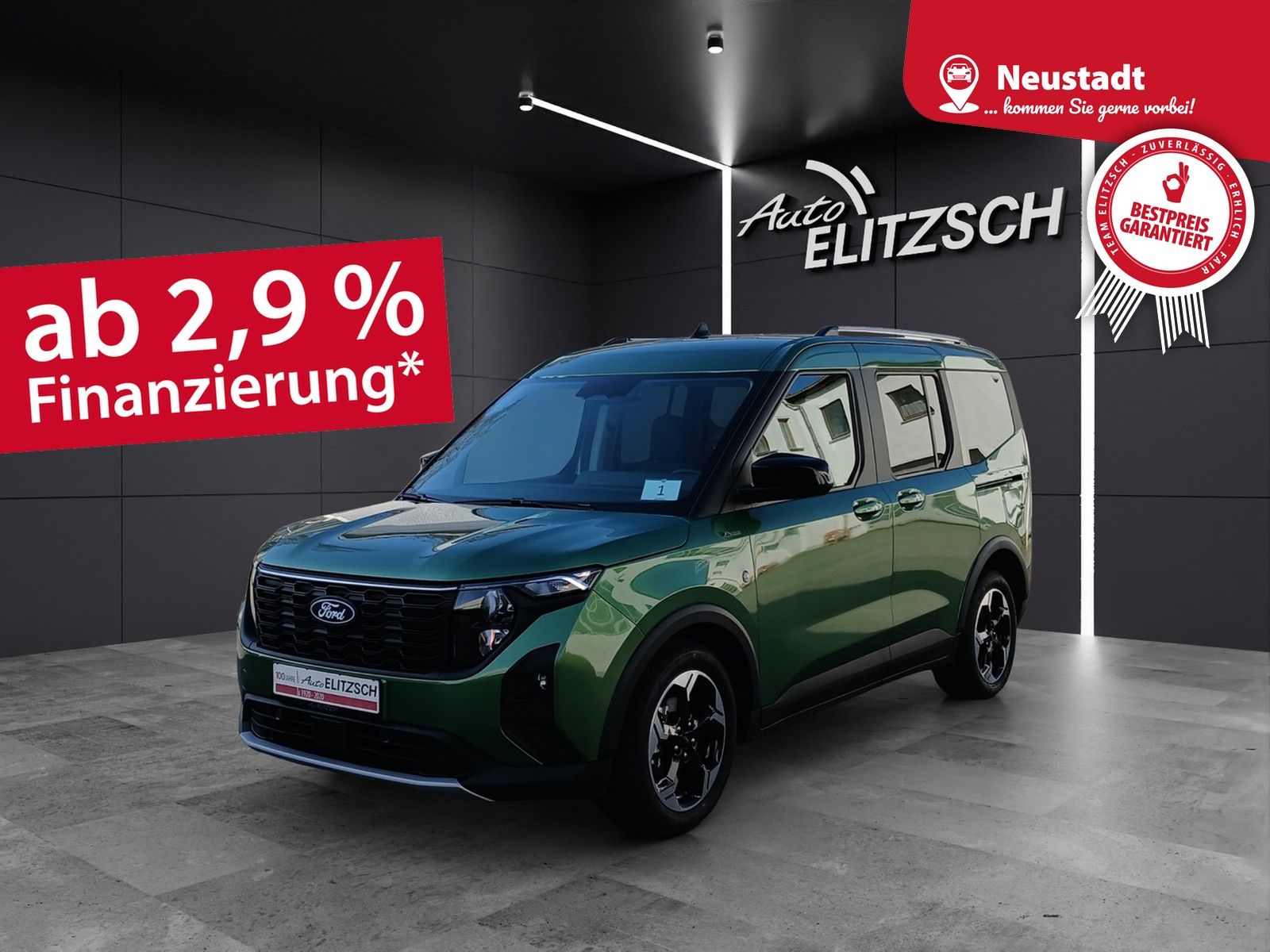Fahrzeugabbildung Ford Tourneo Courier 1.0 EcoBoost Active Navi ACC RFK