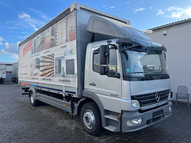 Mercedes-Benz Atego 1222L.Klima.EU5.mit Ladekran auf Pritsche