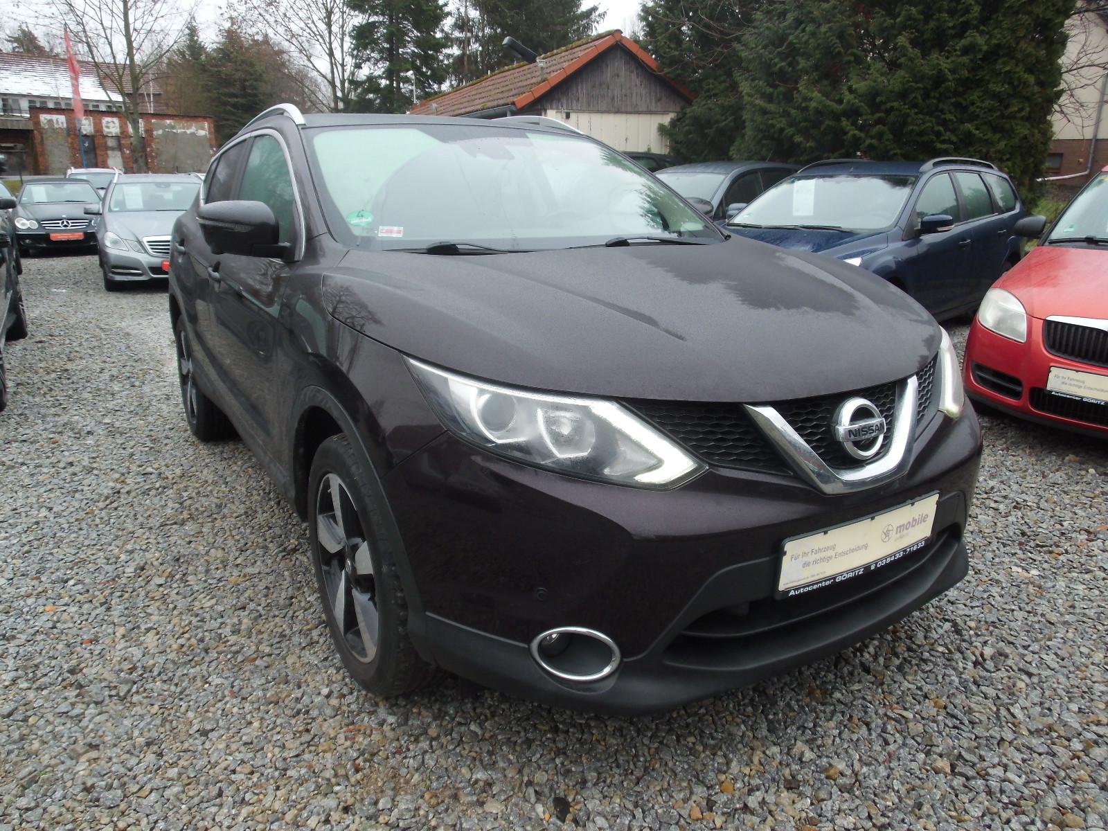 Nissan Qashqai 360° 1.Hand,Navi,Klimaaut.&Panoramadach