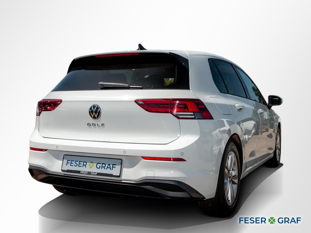 Volkswagen Golf VIII 1.5 TSI Life LED+/RFK/NAVI/STANDHZG, миниатюра 2