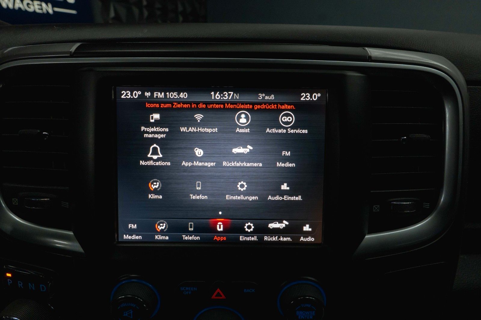 Fahrzeugabbildung Dodge RAM 5.7 V8 HEMI 4x4 OFFROAD Night LONGBED *19%*