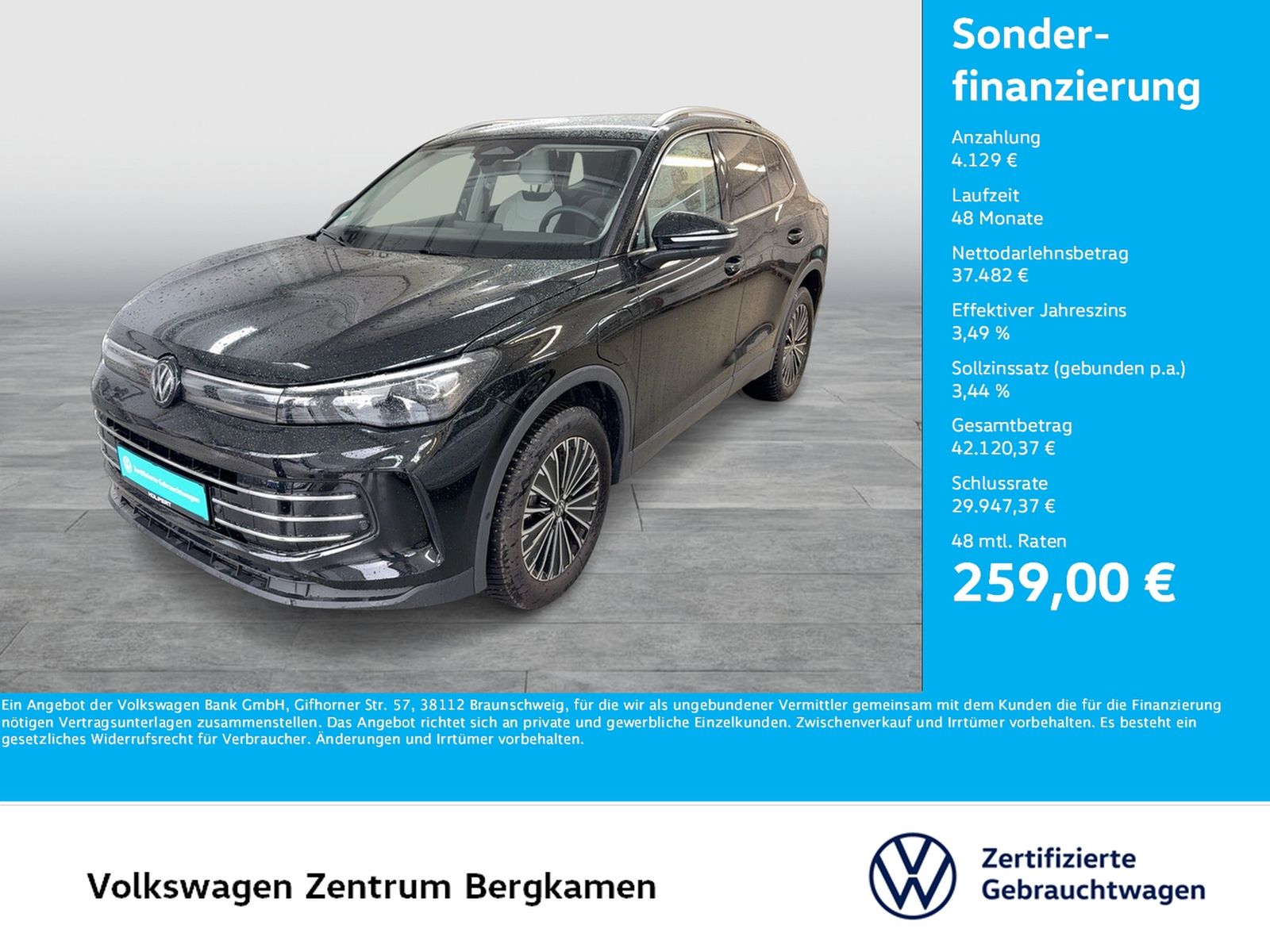 Volkswagen Tiguan 1.5 HYBRID ELEGANCE AHK CAM ACC LM18 NAVI foto 1