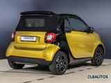Smart fortwo cabrio passion Klimaautom/Sitzhzg/Tempom. - mit Benzin-Antrieb: Gelb, Cabrio