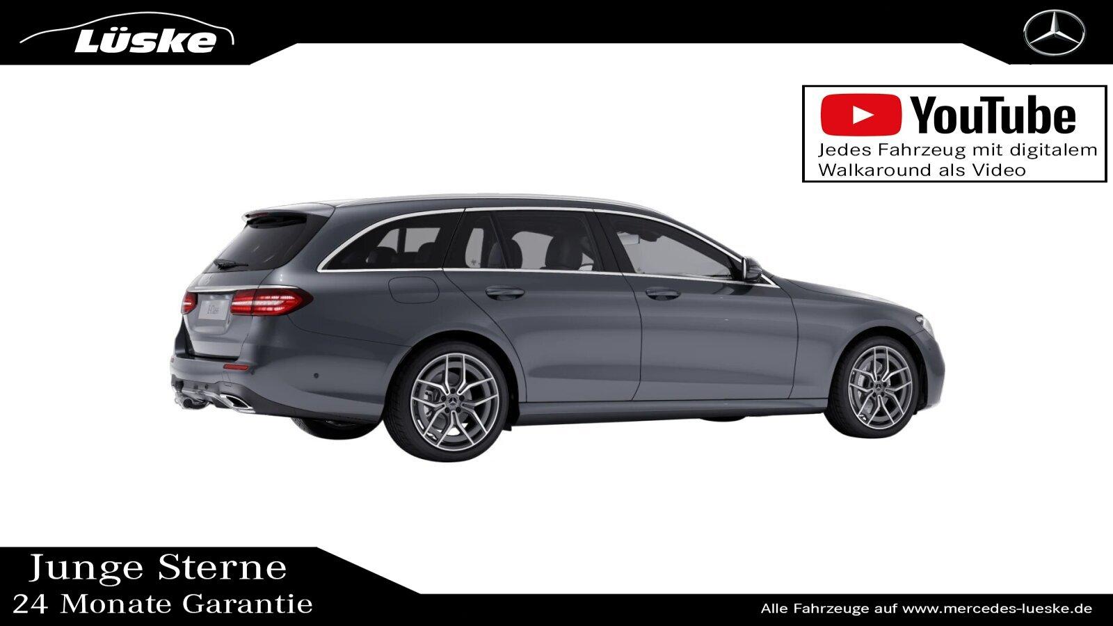 Mercedes-Benz E 220 d T 4M AMG Line Schiebedach Anhängevorrich