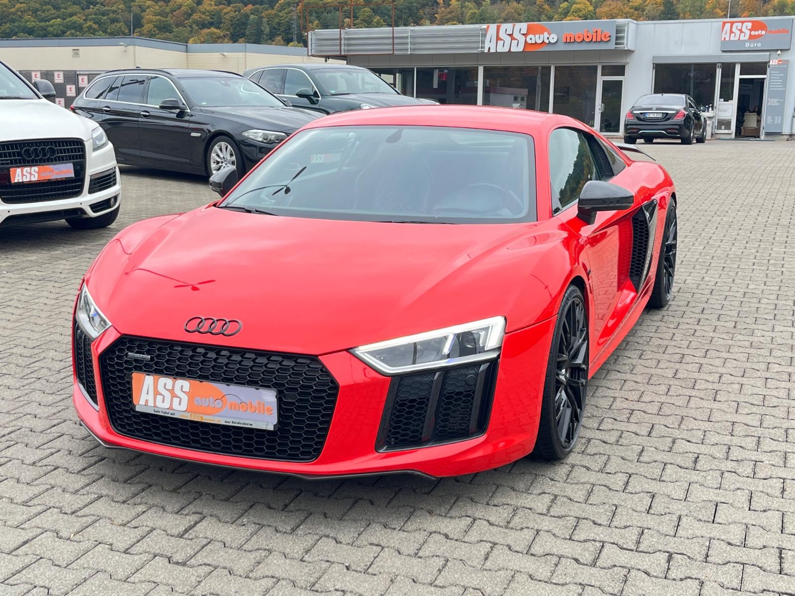 Audi R8-5.2FSiV10+/2xCarbon/Keram/B&O/Deutsch/U-frei/