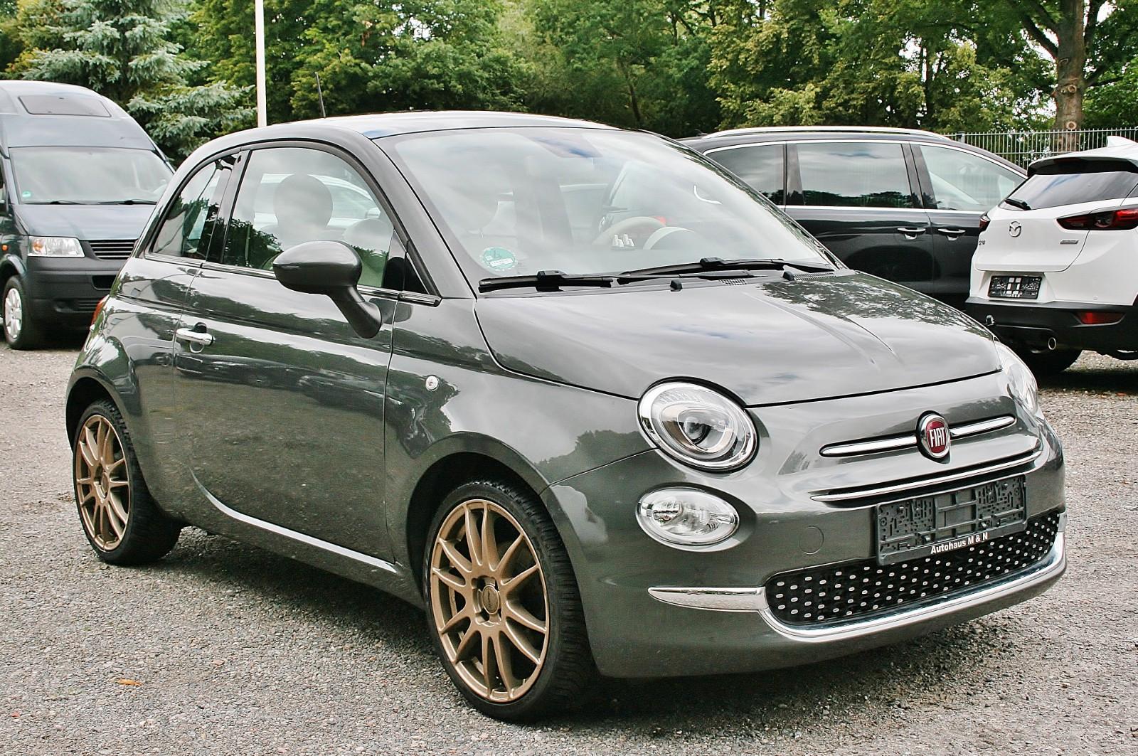 Fiat 500 Lounge+Panorama+PDC+BT+GRA+
