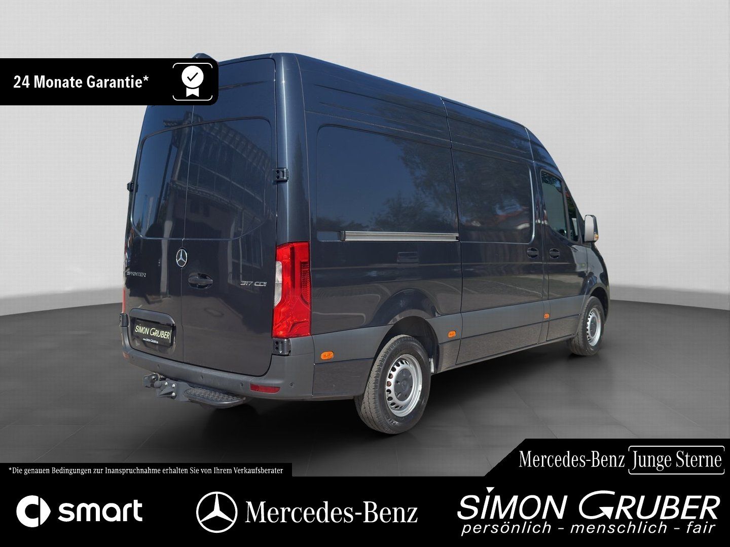 Fahrzeugabbildung Mercedes-Benz Sprinter 317 PRO hoch Standard LED 360 AHK 3,5T