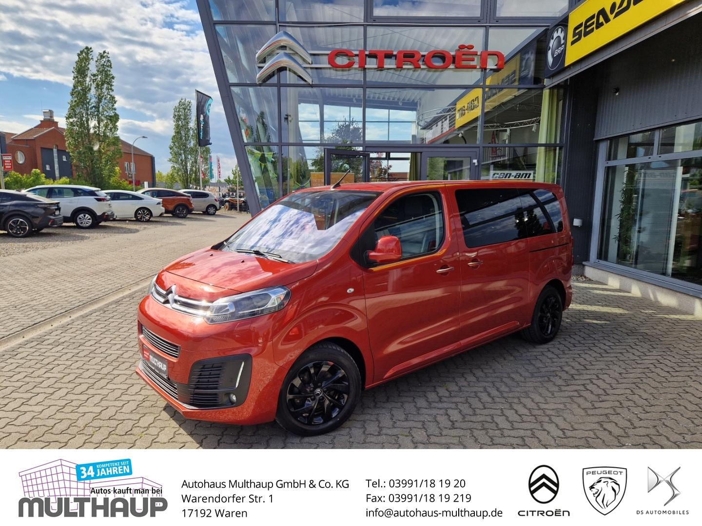 Citroën Spacetourer Shine M L2 AHK ACC PDC SHZ Leder