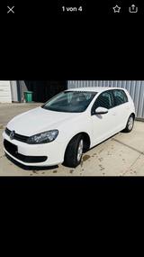 Volkswagen Weißer Golf 6 - Volkswagen Golf: Weis