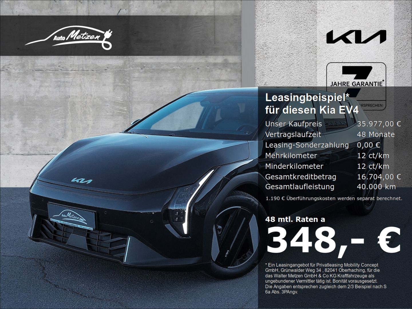 Kia EV4 58,3-kWh Earth P3/P4/P5