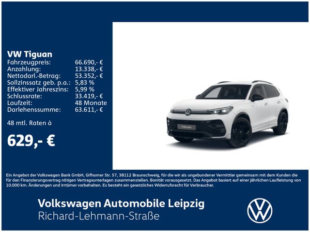 Volkswagen Tiguan R-Line 2.0 l TDI 4MOTION 142 kW DSG*AHK