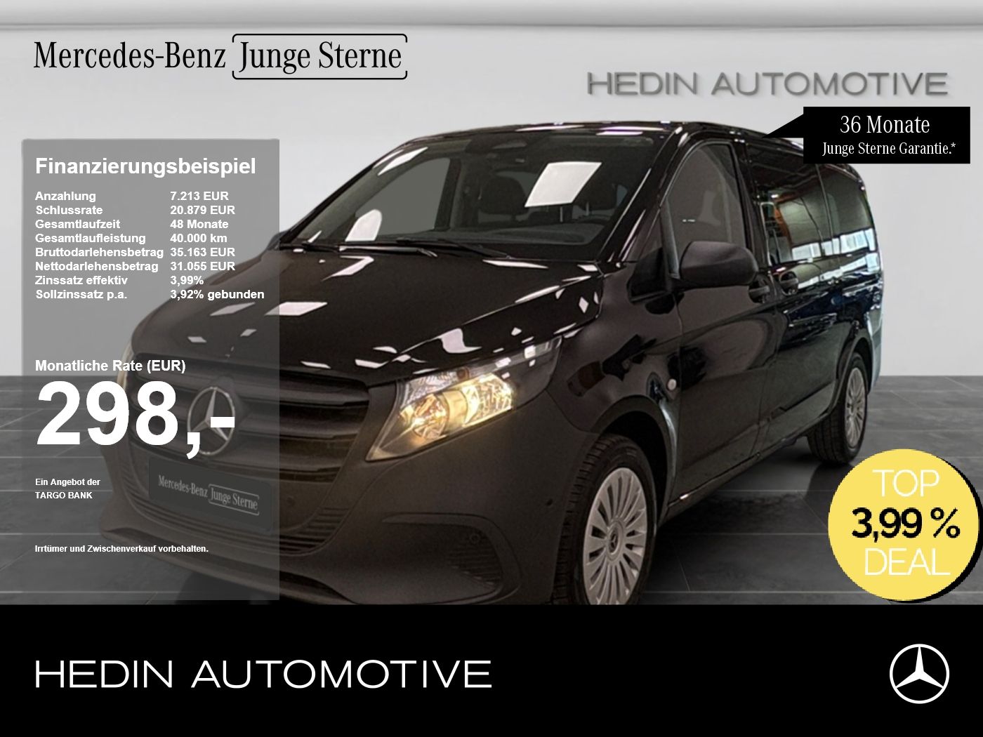 Mercedes-Benz Vito 116 CDI Tourer PRO Lang KAM NAVI SHZ TEMP
