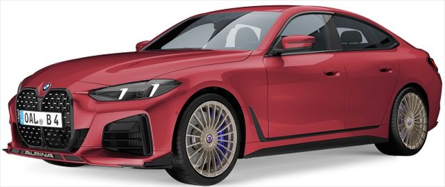 ALPINA B4 GT Fire Red Metallic ab Februar 2025