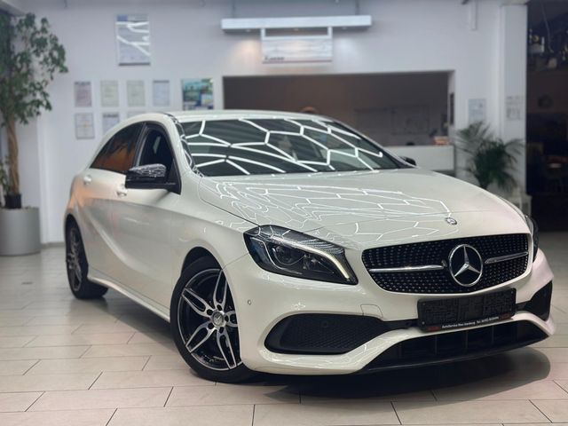 Mercedes-Benz A 180 AMG Line Teilleder Navi Tempo Schaltwippen