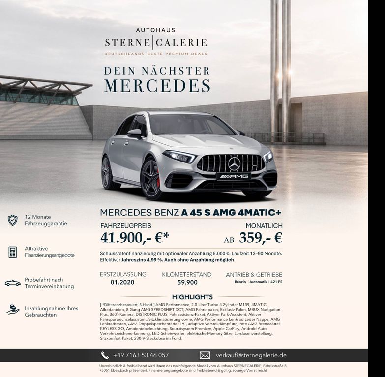 Image of Mercedes-Benz A 45 AMG