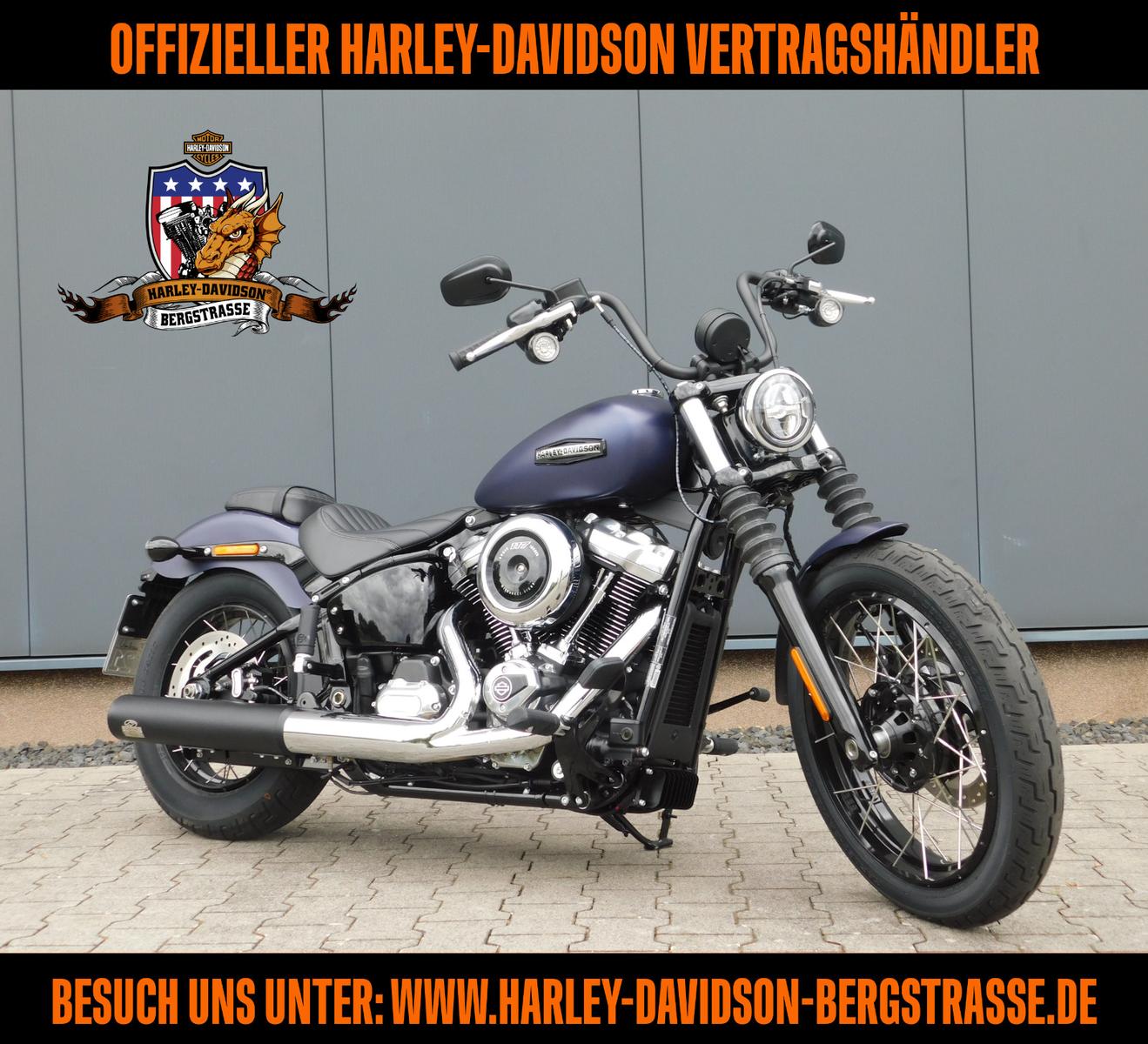 Harley-Davidson FXBB MY25 Softail Street Bob inkl. Jekill & Hyde