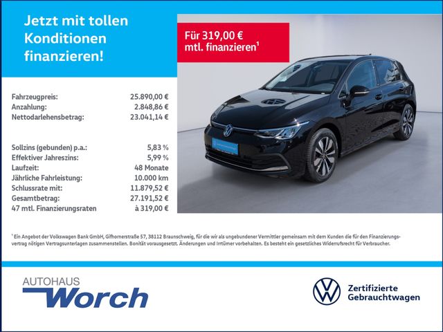 Golf VIII 2.0 TDI DSG Move NAVI+LED+APP+SHZ