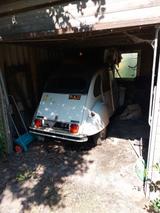 Citroën 2 CV6 - weiße Citroën 2 CV