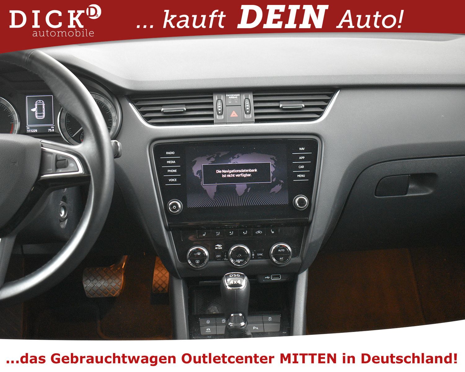 SKODA Octavia Co 2.0d DSG 4x4 Scout NAV+LED+AHK+ACC+SH - Image 15