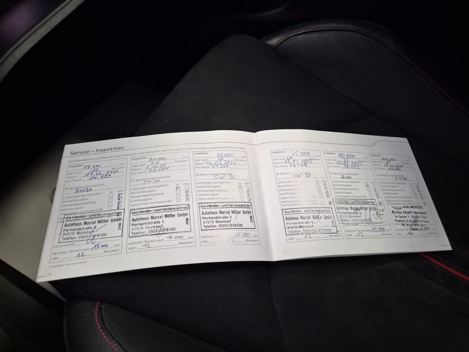 Fahrzeugabbildung Kia pro cee'd / ProCeed GT/ JBL / GEPFLEGT