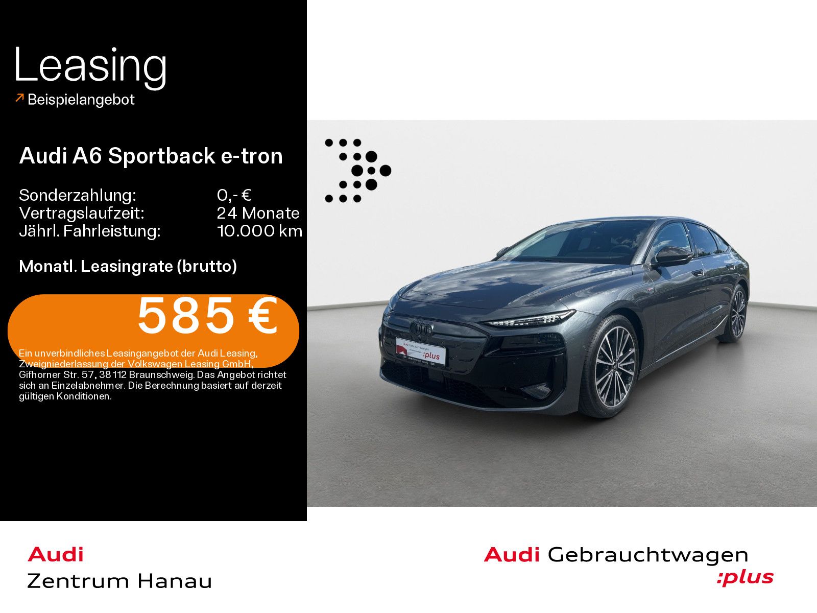 Audi A6 Sportback e-tron performance S-LINE*0,25%*MAT