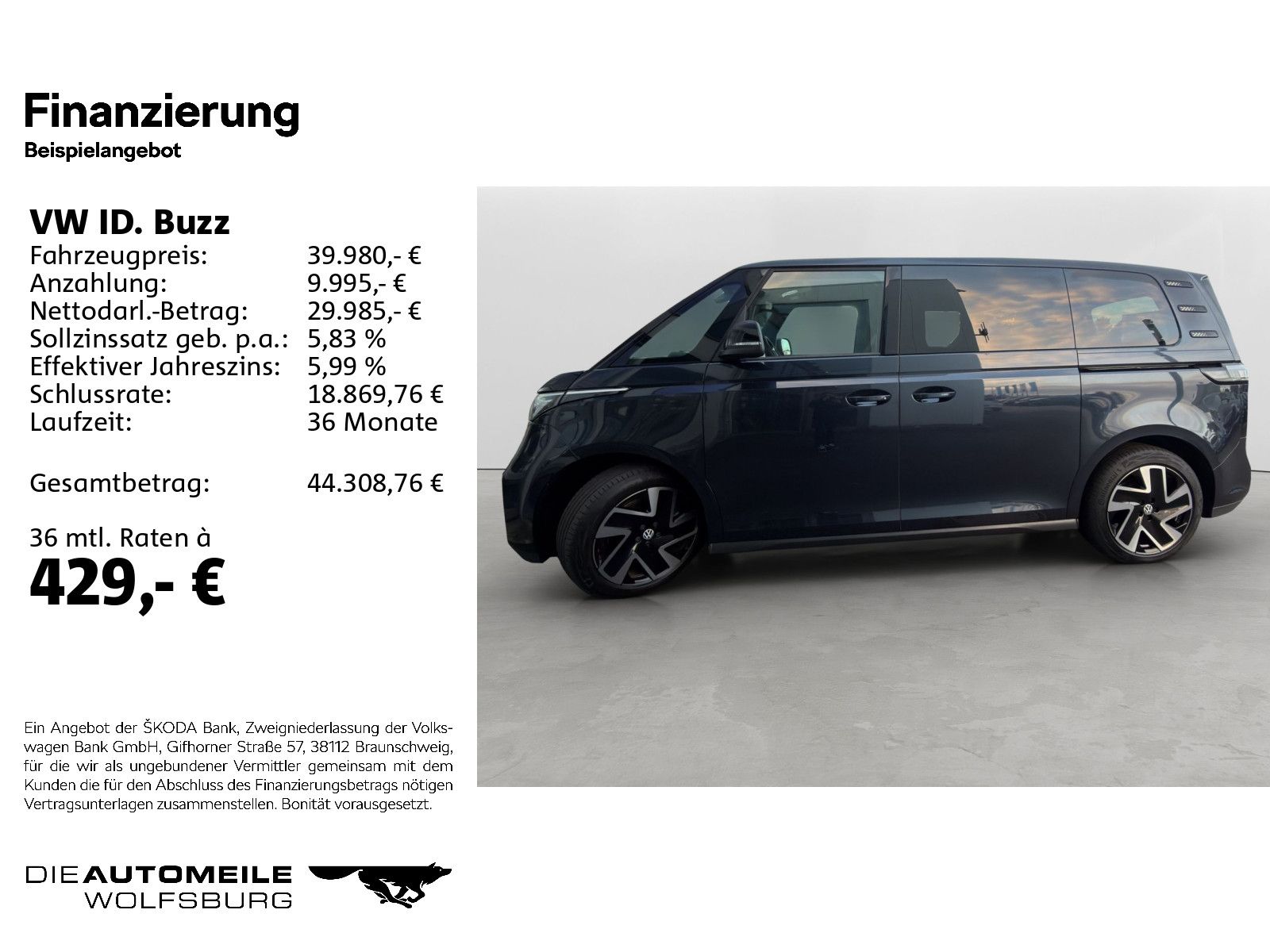 Volkswagen ID.Buzz Pro Tempo Einparkhi Multilenk foto 2