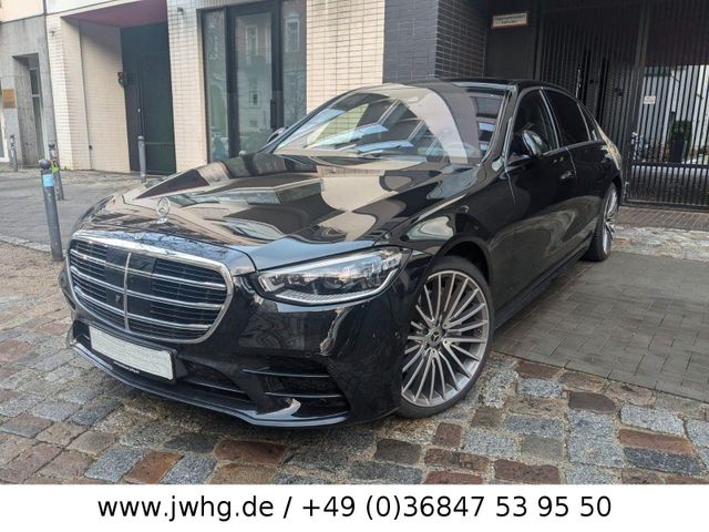 MERCEDES-BENZ S580 Lang 4M AMG Voll Chauffeur 21" UVP 182T€