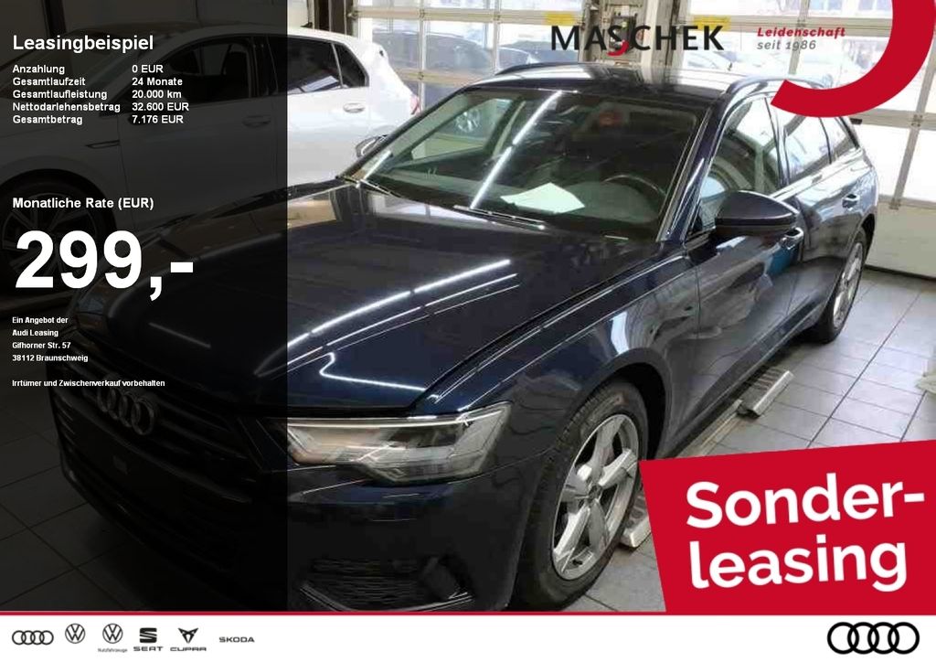 Audi A6 Avant Sport 45 TFSI Sonderleasing ohne zzgl K