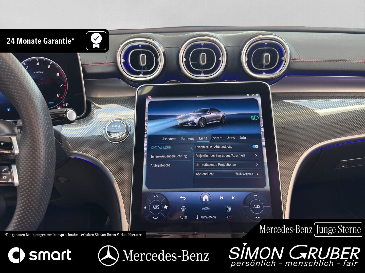 Fahrzeugabbildung Mercedes-Benz CLE 53 4M AMG Night Dynamic+ HUD Burm Sitzklima